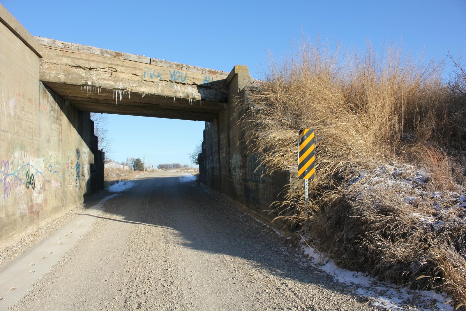 East abutment